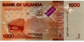 Uganda 1000 2015 UNC P-49/d